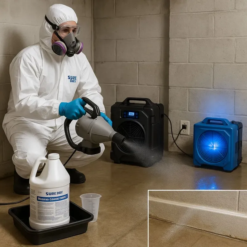 Sanitization and Odor Removal process in Voorhees, NJ