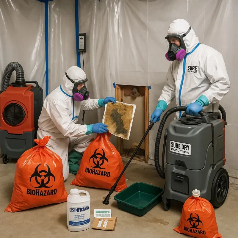 Contaminated Water Handling Protocols process in Voorhees, NJ