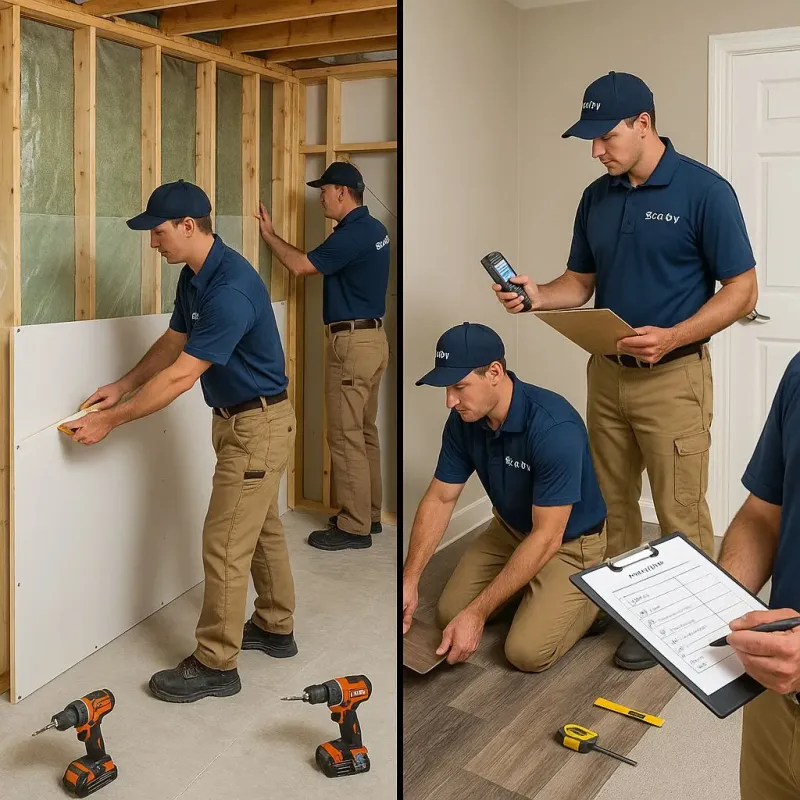 Repairs and Reconstruction process in Voorhees, NJ